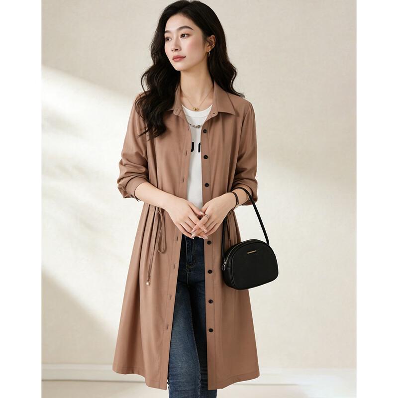 D.F.DEAR Drawstring A-Line Midi Dress