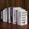 Minimalist Faux Book Decor for Living Room Display