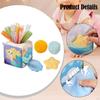 Tissue Box Toy Sensory Development Gifts Soft Preschool Education for 6 Months and Up Children