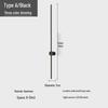 Nordic Rotatable Long Strip Wall Lamp - Modern Luxury for Living Room or Bedroom