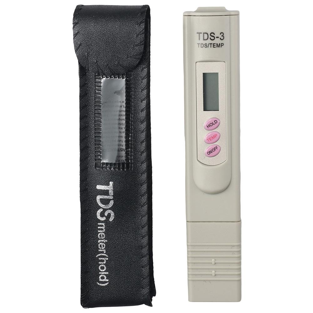 

Portable TDS-3 Digital TDS Meter Large Backlit Screen 2 in 1 Water Quality Tester Pen Water Analyzer Aquariums