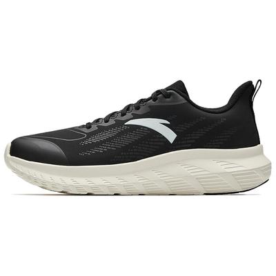Zapatillas Deportivas de Running Cómodas Versátiles Amortiguadoras Antideslizantes Duraderas de Caña Baja para Hombre Sneaker Negro Blanco 112515536R-3