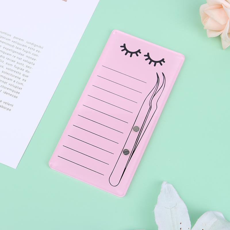 

Акриловый держатель для палетки ресниц Novel, доска для демонстрации ресниц с магнитным дизайном для хранения пинцетов для ресниц чёрный