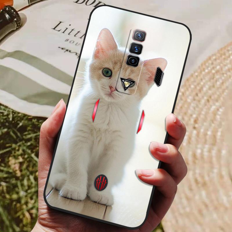 

Для ZTE Nubia Red Magic 7 Чохол Модний Силіконовий М який ТПУ Задня Кришка для Глобальної Версії Nubia REDMAGIC 7 Pro Чохол Бампер For Red Magic 7