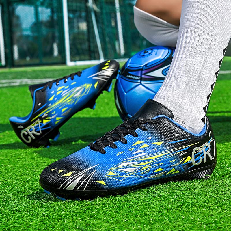 New Arrivals Pink Soccer Shoes Men Women Futsal Sneakers Professional FG/TF Men's Football Shoes Outdoor Non-slip Training Shoes