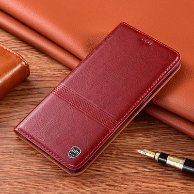 Genuine Leather Flip Wallet Phone Case for  IPhone17 16 15 14 13 11 Pro Promax Plus  Full Protective Flip Cover