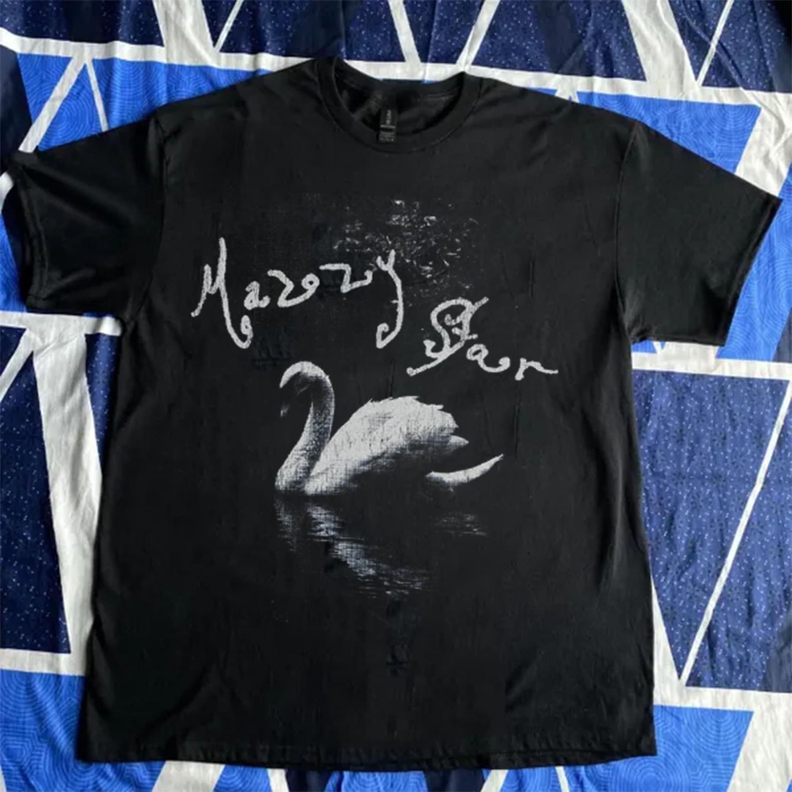 Mazzy Star Swan Graphic Tee, Alt Band Unisex Shirt 2XL