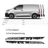 Samolepky na auto Pro Peugeot Expert Traveller Citroen Jumpy Dispatch Fiat Scudo Obytný vůz Dobrodružství Nálepka Autodoplňky pro tuning