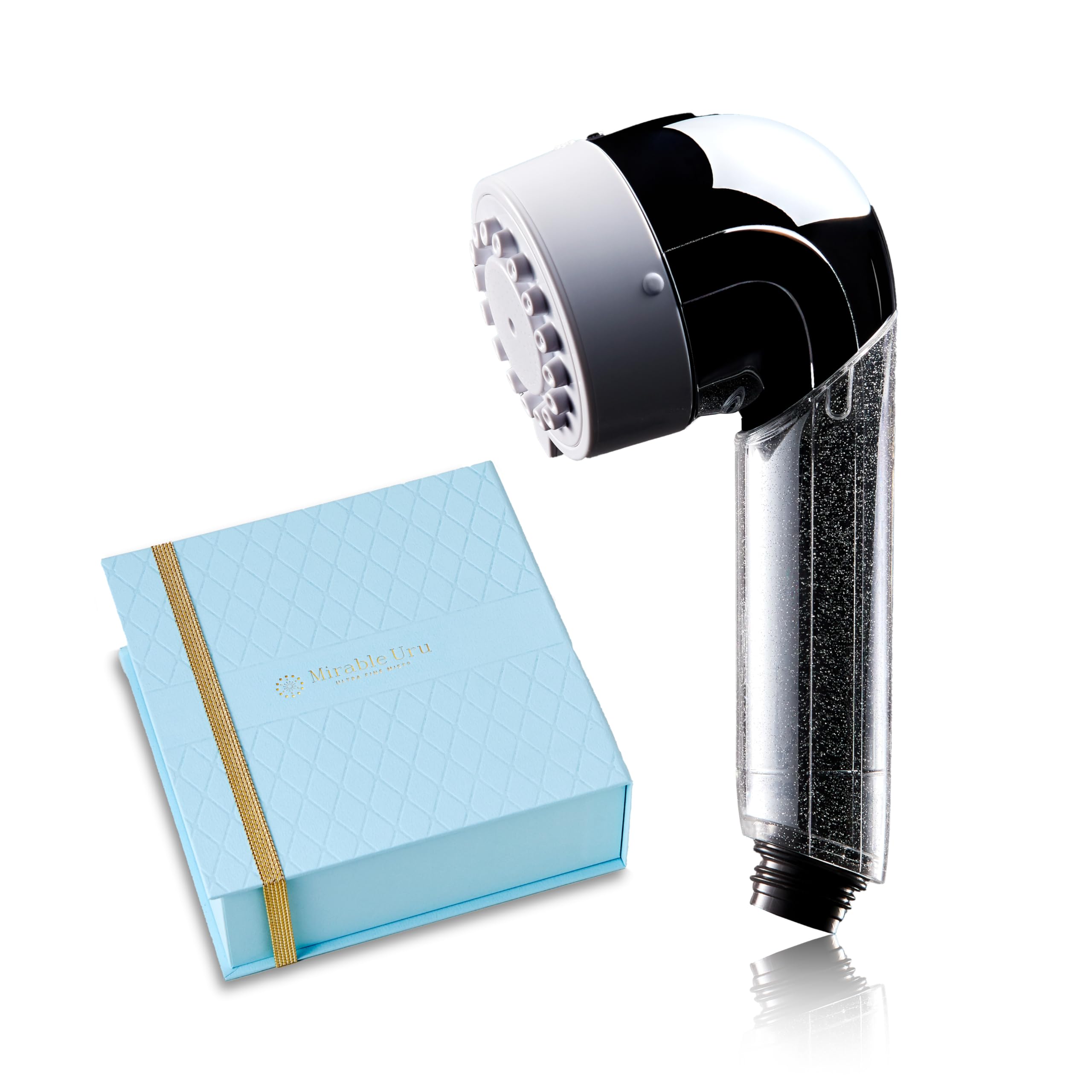 

Mirable Uru Shower Head Ultra Fine Bubble Water Saving Mist Water Flow [Official Store]