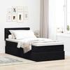 Maison Exclusive - Cadre de lit ottoman avec matelas noir 90x200 cm velours