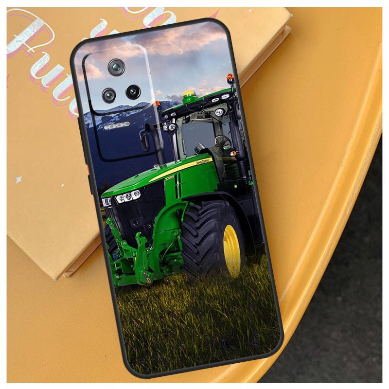 Farm Vehicle Tractor Case For POCO F5 X3 X4 X5 Pro F4 GT F3 M4 M5 M5s Cover For Xiaomi 12T Pro 11T 11 12 13 Lite