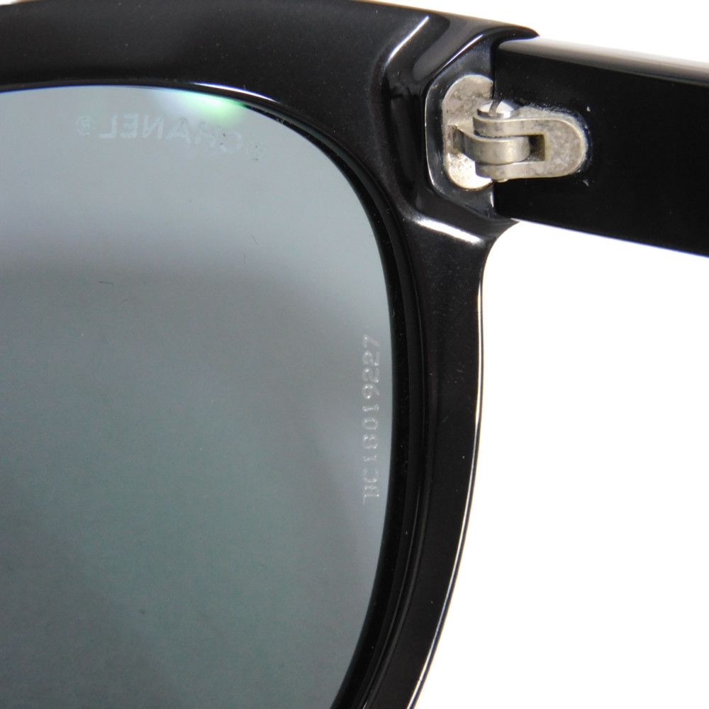 Used 10097 Fox Shape Eyewear 5315-A C501/26 7968 CC Mark COCO Mark Acetate Black Women's from Japan AUTHENTIC