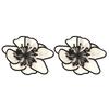 "Trendy Metal Butterfly Earrings for Women - European & American Style"