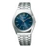 50m Waterproof, Solar Quartz, Steel Strap, , Same Style for Men and Women, Blue Dial RS250041C