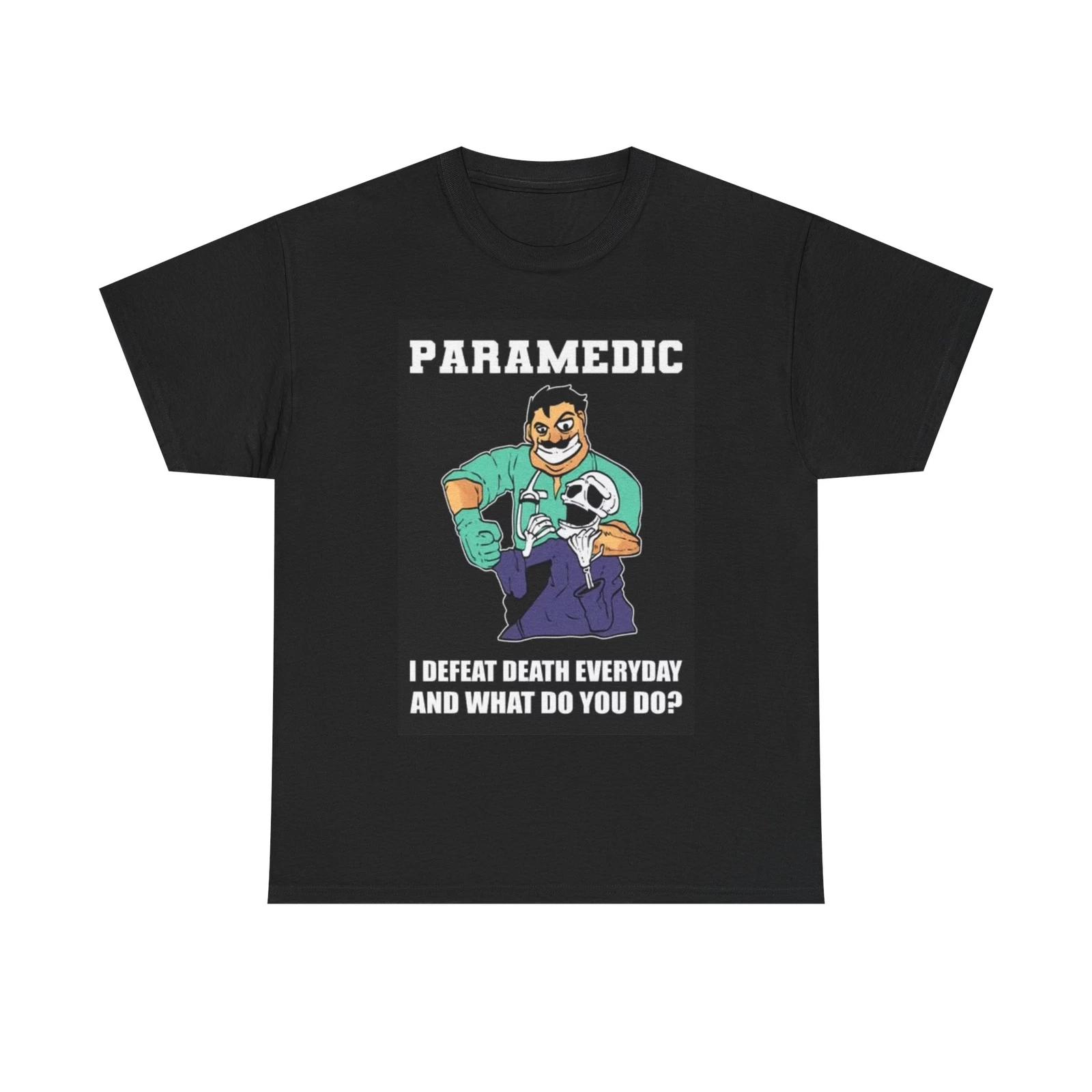 Men s and Women s T-shirts Paramedic Em L