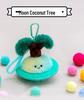 Planet Baby Plush Keychain - Cute Vegetable Pendant for Girls