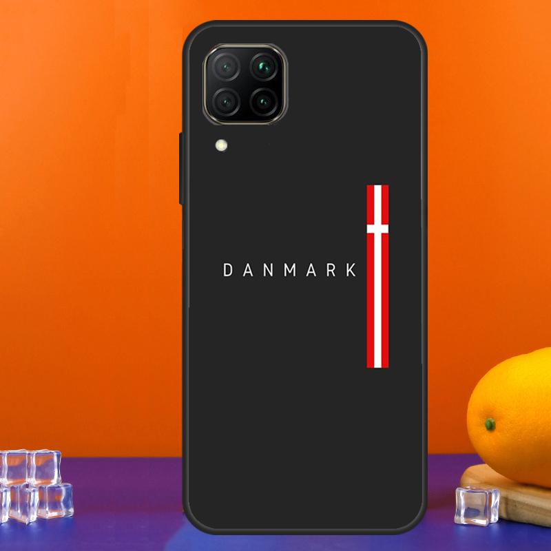 Denmark Flag For Huawei Nova 9 10 SE 5T 12i 12s 11i Y91 Y90 Y60 Y70 Y72 Y61 P60 Pro P20 P40 P30 Lite Case