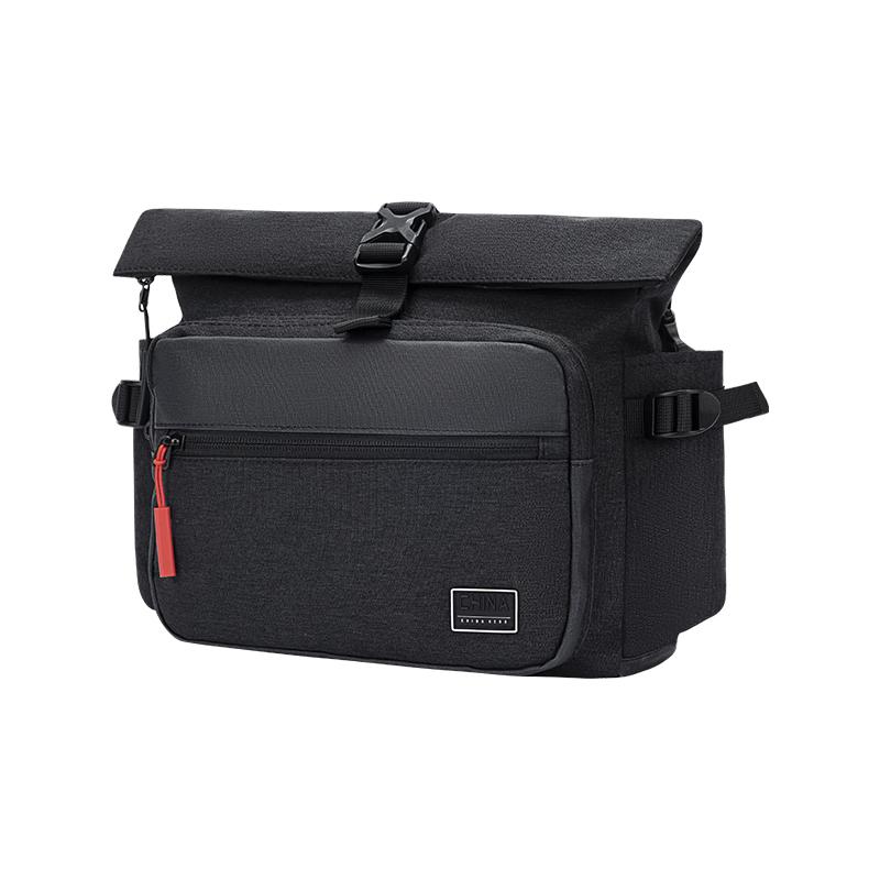 New Anta Fabric Crossbody Bags Men's Black 192537121-1