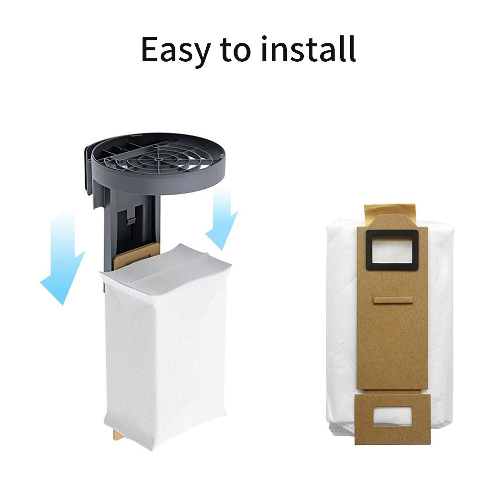 Dust Bags For Xiaomi Roborock T7S T7plus T7Splus S7 S7Max S70 S75 Robot Vacuum Cleaner, Replacement Sweeping Robot Accessories