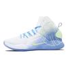 Nike Hyperdunk X Cushioning Anti-Slip Wear-Resistant Breathability Mid-Top Basketball Shoes Men's Blue White Green AO7890-101(Team28-)