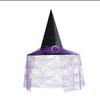 Witch Hat Halloween Costume Headwear for Adults & Kids