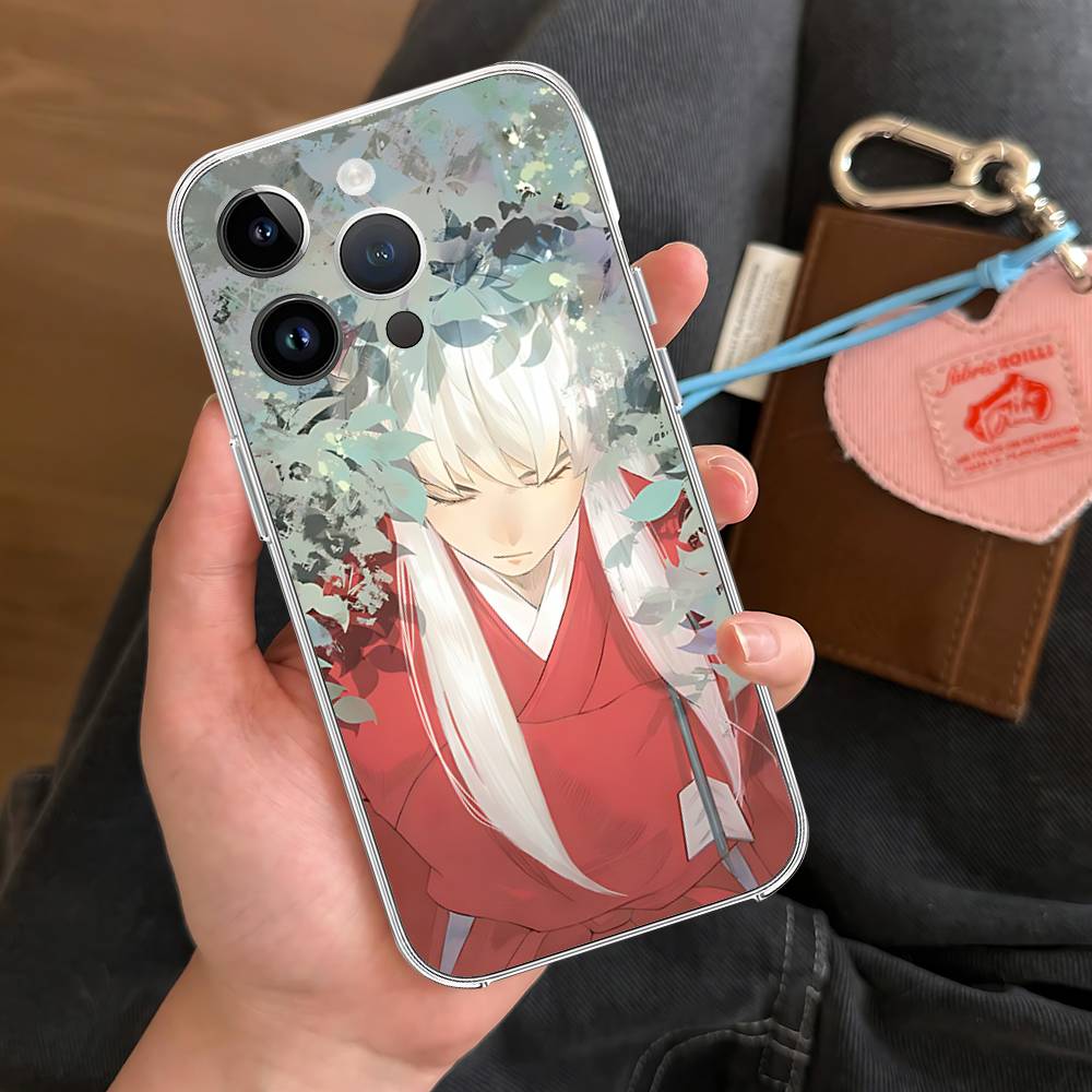 Phone Case For Samsung S26 S25 S24 S23 S22 S21 S20 FE Note20 Note10 Amine I-Inuyasha Plus Ultra Edge 5G Clear Soft TPU Cover