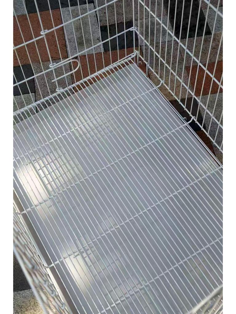 Lejia Foldable Pet Display Cage with Wheels & Tray for Cats & Dogs