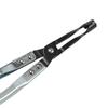 Valves Stem Seal Removal Tool Accessory 270mm Length Silver Car Valves Seal Pliers for Home Use Automotive Engine Repair