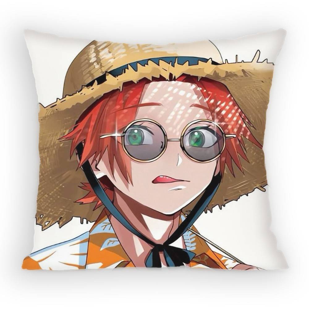 Phantom Busters Eugene Korekishi Pillow Case Anti-Dustmite Pillowcase Invisible Zipper Silky Sofa Cushion Cover For Bedroom