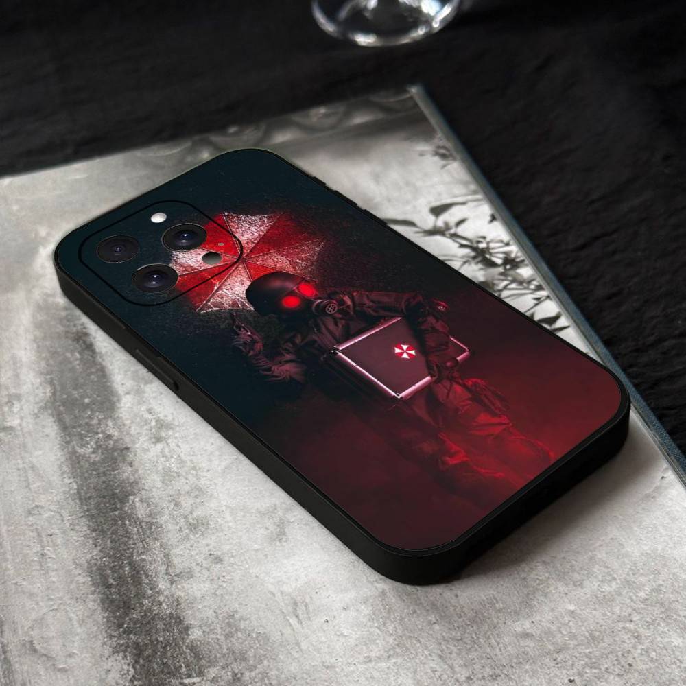 Umbrella Corporation Phone Case Silicone Soft For IPhone 17 Air 16 15 14 13 12 11 Plus Pro Max Plus
