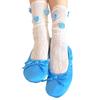 Women Crew Socks Sweet Lolitas Flower Ankle Socks Cute Princesses Ankle Dress Socks Summer Sheer Mesh Lace Socks