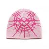 European and American Autumn and Winter Trend Cold Proof and Warm Cartoon Pattern Jacquard Knitted Hat