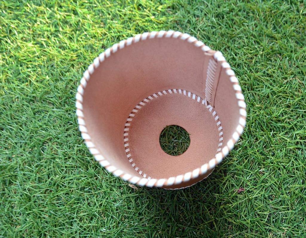 Roost Outdoors [Made from genuine leather] [Intricate double stitching] OD Can Gas Can Cover (Double Stitch Type) Gas Can OD Can Cover Leather Genuine