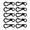10Pcs Stainless Steels Keychain Carabiner Clasp Small Carabiner Clip for Camping Bottle Backpacks Clasps Keychain