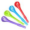 Egg Whisk 2-in-1 Egg Beater Plastic Small Balloon Blender for Blending Stirring Beating