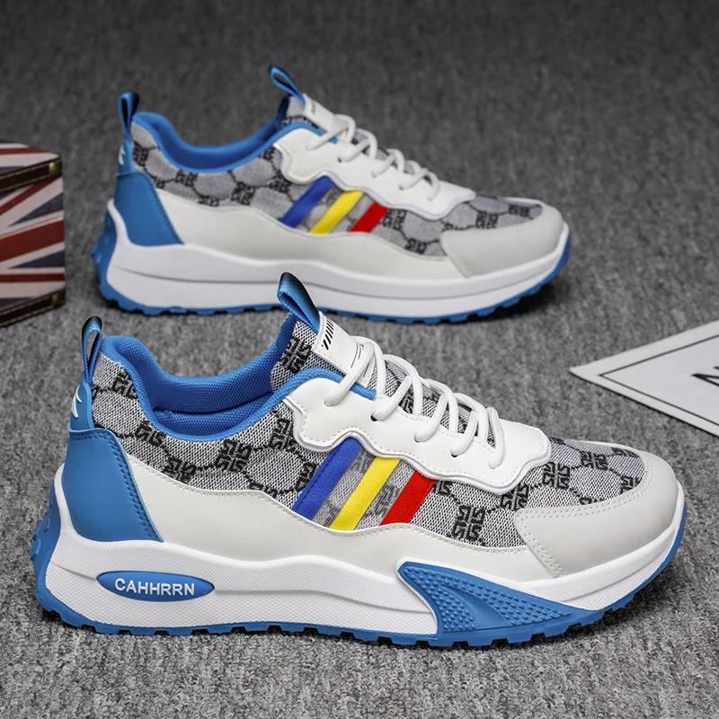 Shoes Summer Mens Sneakers Tennis Skateboard Casual Breathable Mesh Outdoor Hiking Fashion Designer Luxury Sport Walking