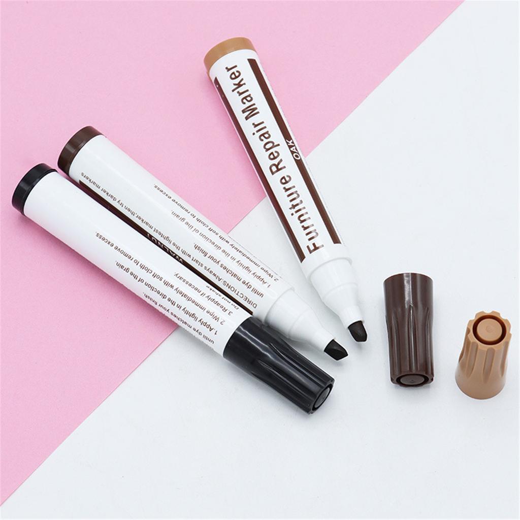 Professional Repair Tool for Scratches Wood Floors Tables Furniture Pens for Touch Up Wood Scratch Repair Markers