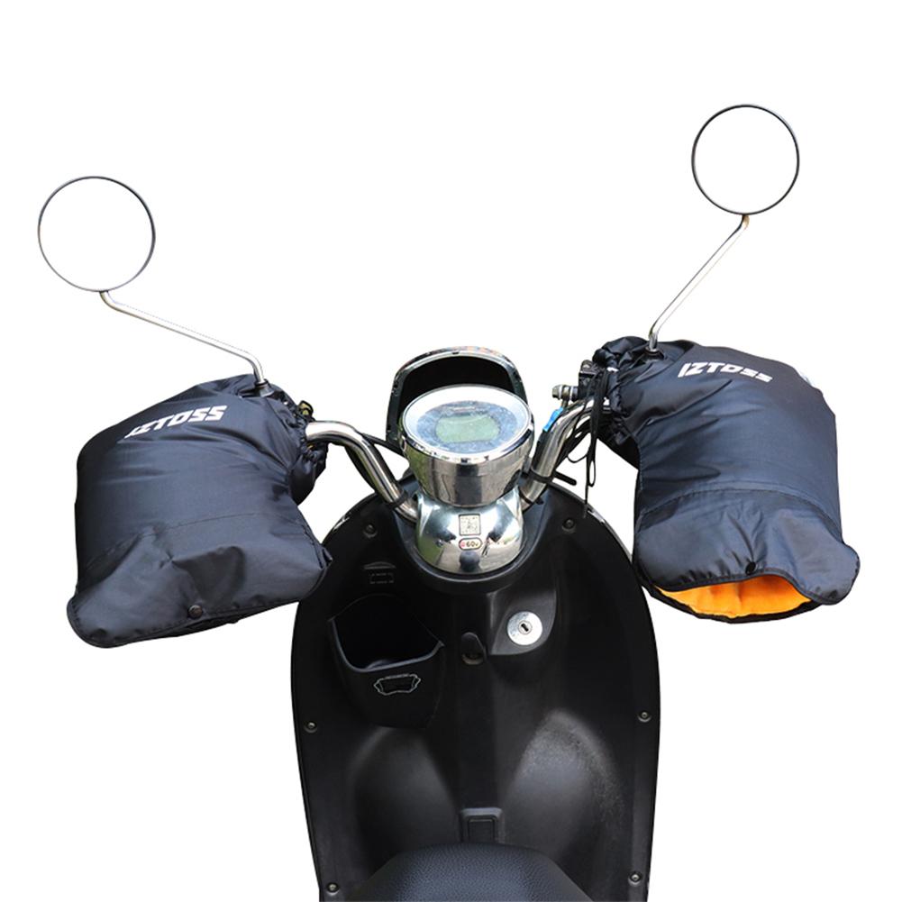 Motorcycle Scooter Warm Handlebar Muff Thick Grip Handle Bar Muff Rainproof Motorbike Grip Thermal Cover Motorcycle Accessories