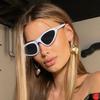  Y2K Punk Sexy Cat Eye Sunglasses Women Luxury Fashion Small Frame Triangle Sun Glasses Vintage Outdoor Shades UV400