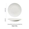 Minimalist Ceramic Dinner Plate