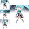 Adorable Hatsune Miku Pink Sitting Pose Pvc Figure For Collectors And Fans