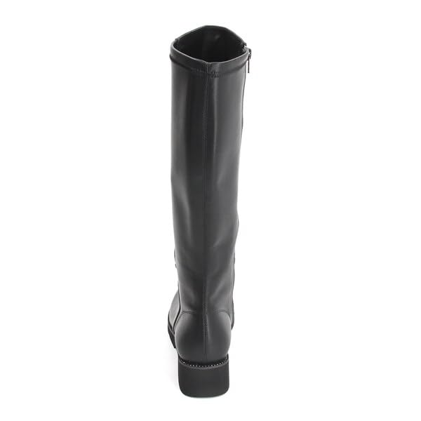 Long Boots Comfort Back Stretch Long Boots 3022 3022 Black [Composition Nine]