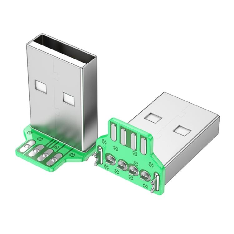 Zásuvka USB 2.0 Konektor USB 4Pin/Type C 5Pin Pro montáž na desku plošných spojů Rovné vložení Konektor PCB Adaptér pro výměnu