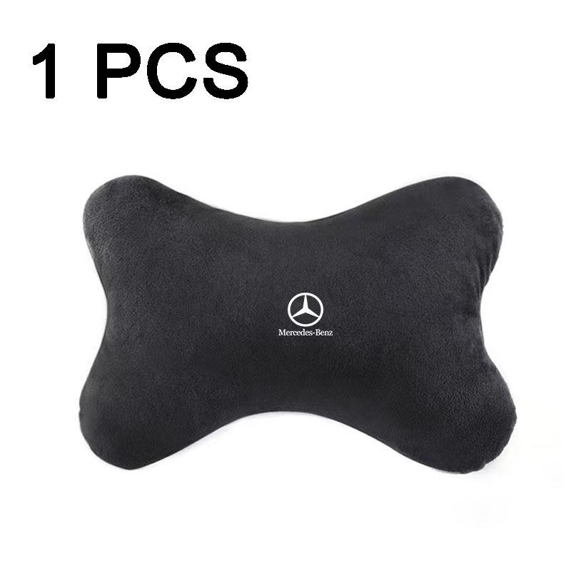 

Fashion black car headrest,plush neck protection,driver s neck pillow,car accessories,for Mercedes-Benz W220 W205 W204 W201 W202 чёрный