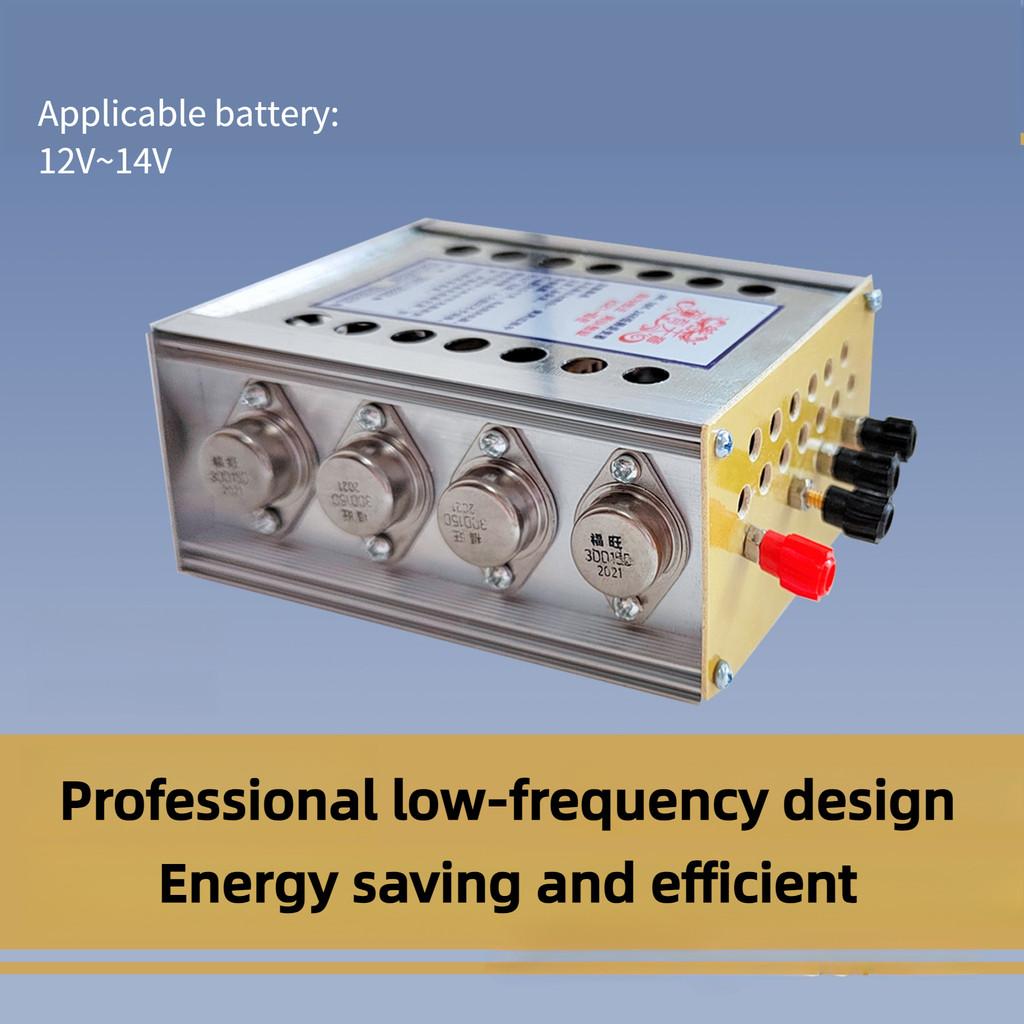 8 Tubes Low Frequency Electric Pulse Inverter Portable Portable Storage Battery Booster High Power Converter Kit