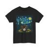 Classic Art T-Shirt | Starry Night Van Gogh Tee | Bigfoot Starry Night Shirt