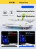 Portable Invisible 3D Laptop Stand - Mini Desktop Riser with Cooling Feature