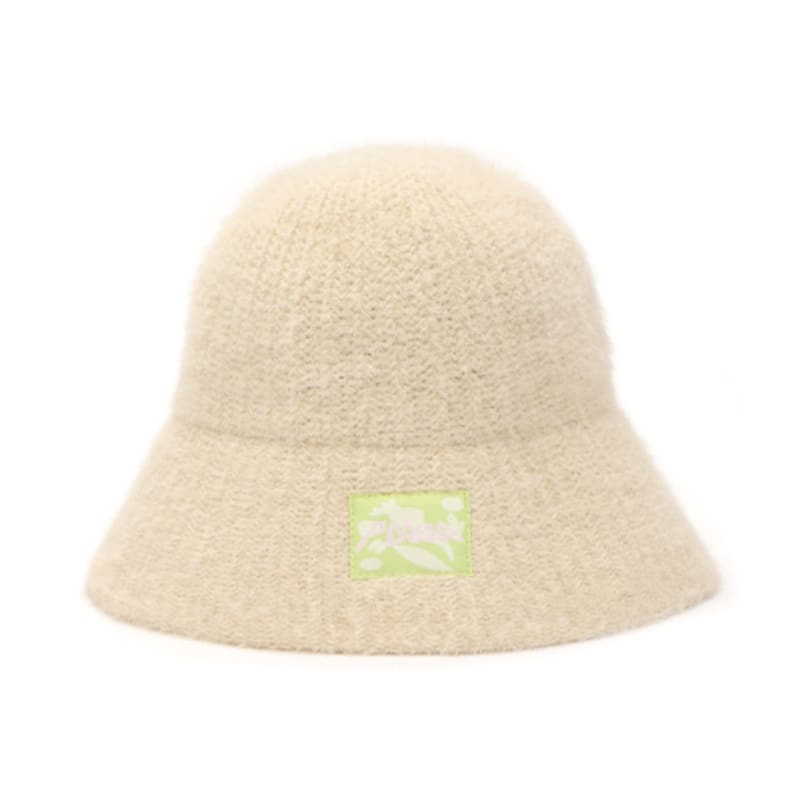 poesiedame [Life PORTRAIT] Angora knit hat in Ivory