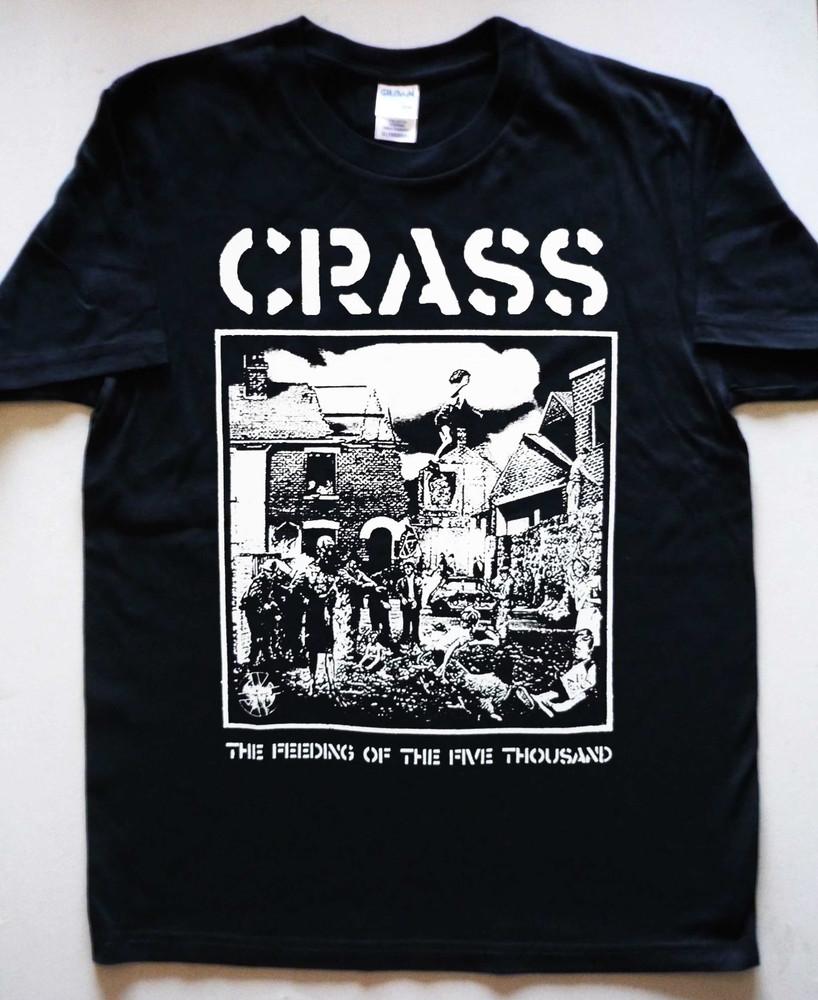 Vintage Crass shirt Band Album Tour All Size EN623 Unisex T-Shirt XXL