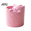 Office Desk Bedroom Gift 3D Printed Pen Holder Cat Shape Large Capacity
